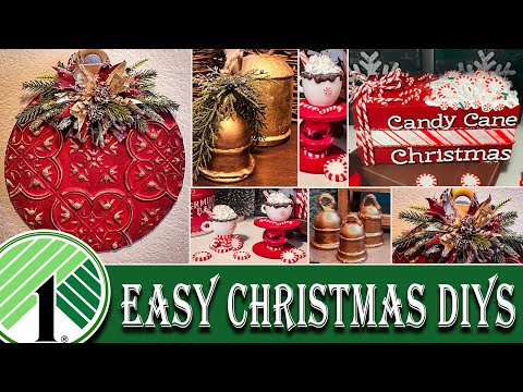 Dollar Tree Christmas Crafts You Have to Try!