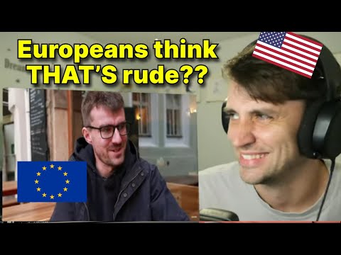 American reacts to USA vs EUROPE CULTURE SHOCKS!