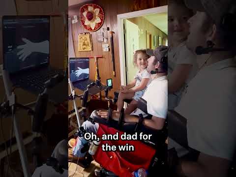 School's out for summer! Here's daddy-daughter time with one of our participants.