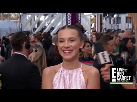 millie bobby brown happy scenes