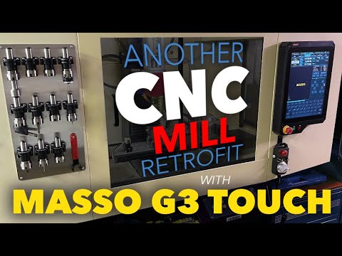 CNC Mill Retrofit with Masso G3 Touch