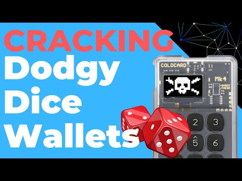 Cracking Unsafe Bitcoin Wallets + Coldcard Mk4 Warning (Insecure Dice Based Seeds & Private Keys)