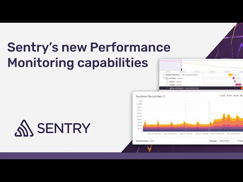 How to configure & use Performance Monitoring by Sentry
