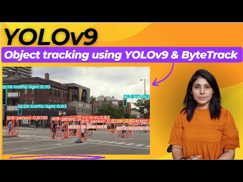 Object tracking using YOLOv9 and ByteTrack | Ultralytics