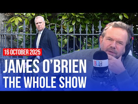 What do you do with a problem like Andrew (Windsor)? | James O’Brien - The Whole Show