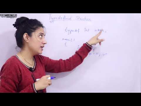 C_115 Structures in C using typedef | C Language Tutorials