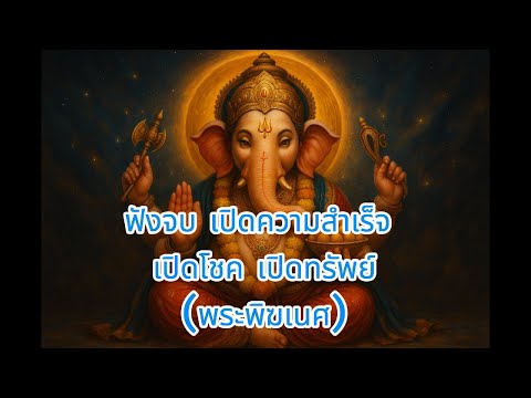 คาถาเปิดความสำเร็จ เปิดทรัพย์ เปิดโชค ปลดหนี้ พรพระพิฆเนศวร