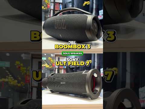 Sony ULT Field 7 vs JBL Boombox 3: Ai Trùm Bass Khủng? 🥊🔊 #Shorts