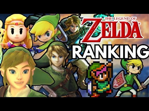 Ranking EVERY Legend of Zelda (WORST to BEST)