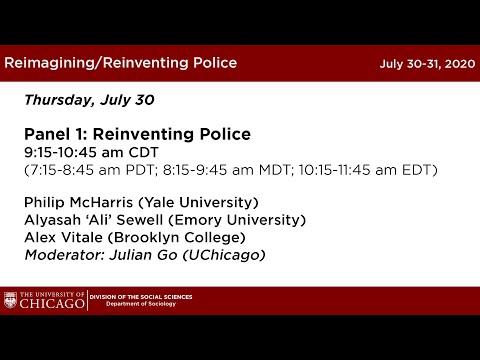 Conference Welcome and Panel 1: Reinventing Police