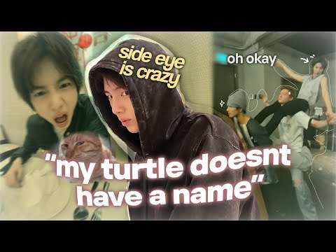 juhoon (nonchalant) and his 4 kids