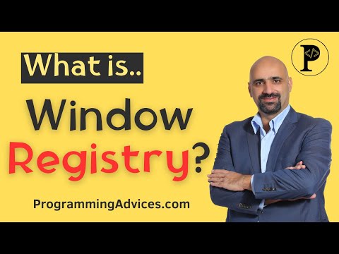 What is Windows Registry? and Why?