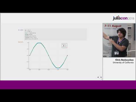 Solving Partial Differential Equations With Julia | Chris Rackauckas | JuliaCon 2018