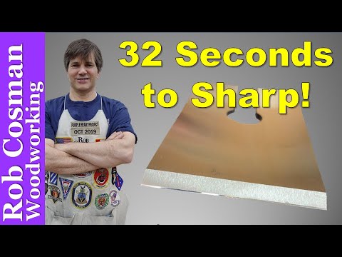 Sharpening A Plane Blade 2020