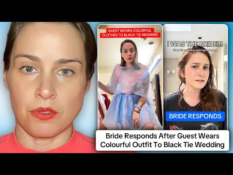Bride Responds After Guest Doesn't Follow Dress-Code