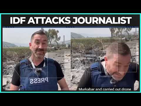 Journalist HIT By Israel Live On Air