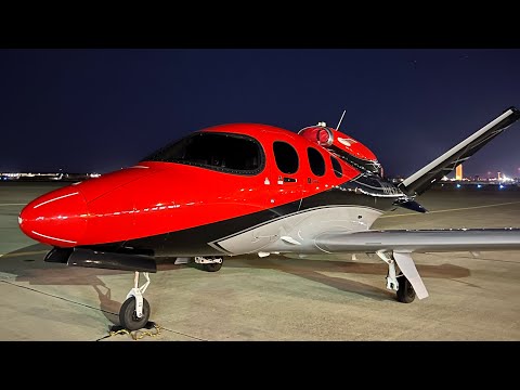 Cirrus Vision Jet Flight Vlog! Scottsdale to Sacramento in a Private Jet!