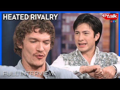 How Connor Storrie and Hudson Williams "prepared their butts" for 'Heated Rivalry' | Interview