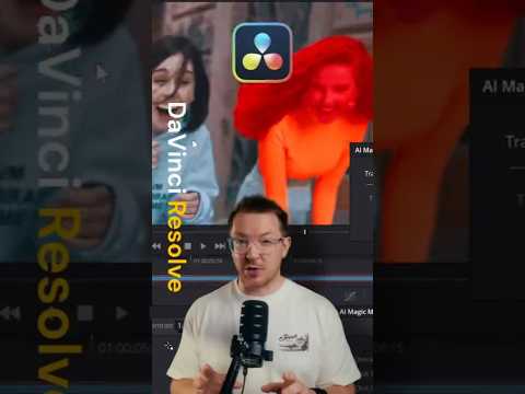 Is Magic Mask even MEANT to do this?! #davinciresolve