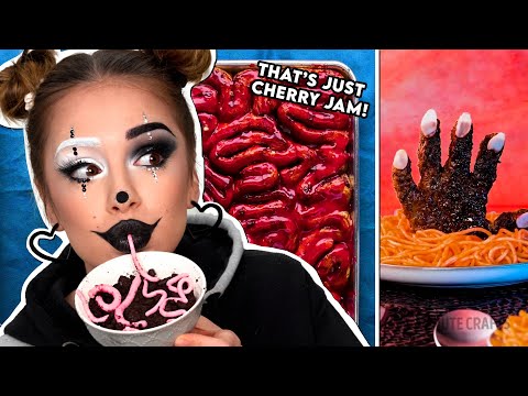I Tried THE WEIRDEST HALLOWEEN SNACKS
