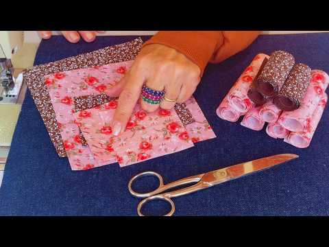 Poucos RETALHOS Transformados em um TAPETE Lindo e FÁCIL 🤩