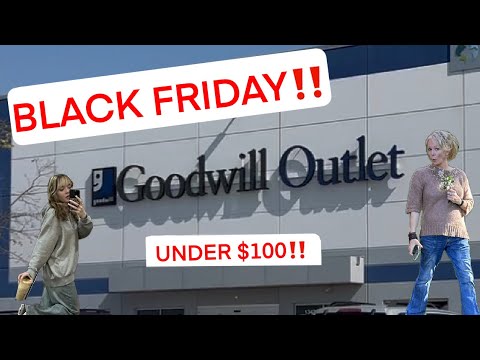 BLACK FRIDAY GOODWILL BINS...