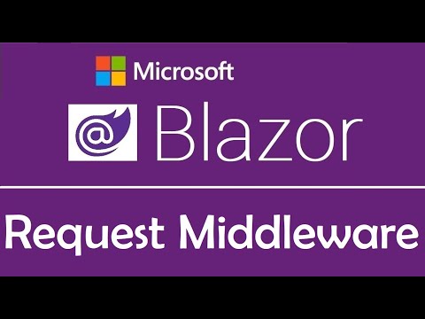 Blazor Tutorial : Sending JWT token & Building Request Middleware - EP16