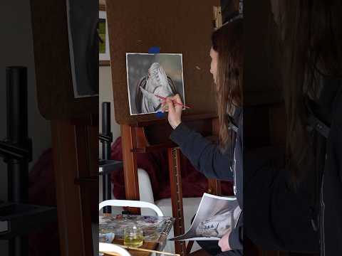 Equestrian artwork. #oilpainting #equestrian #artwork