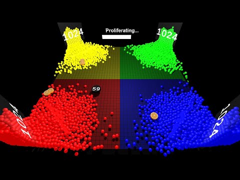 Marble Release Hockey Battle in Unity