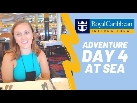Sea Day - Breakfast, Bingo, Burgers - Adventure of the Seas Day 4 - Royal Caribbean Cruise Vlog