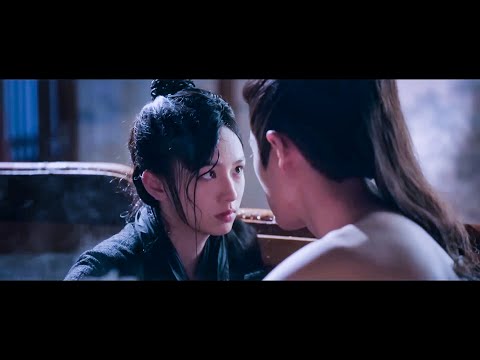 🛁【浴桶藏嬌】女將軍遭刺客追殺，竟裸身跳進死對頭肖珏的浴桶，連腰間的紅痣都被看的一清二楚！#周也 #锦月如歌