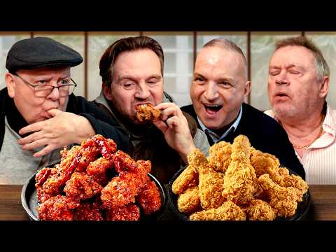 British Cabbies Try Korean Fried Chicken for the First Time!