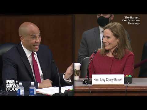 WATCH: Sen. Cory Booker questions Supreme Court nominee Amy Coney Barrett