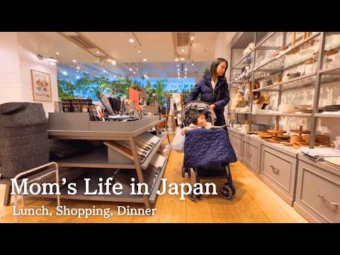 【🇯🇵Japanese Mom's Daily Life in Tokyo】Curry dinner, Gourmet Food Hall & Interior Shopping