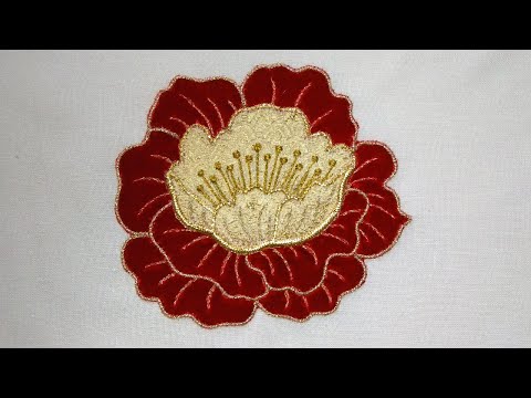 Embroidery like in a haute couture studio – even on a regular sewing machine