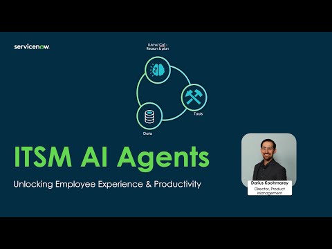 ServiceNow ITSM AI Agents Early cGTM Preview (Agentic AI) [Safe Harbor]