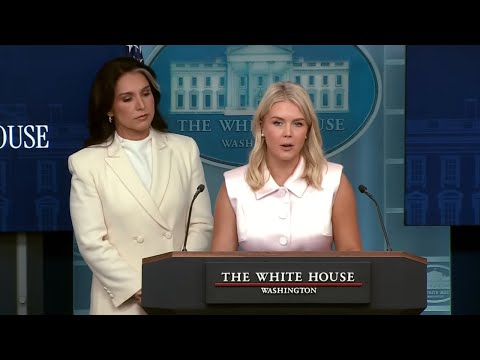 DNI Gabbard Remarks at White House Press Briefing with Karoline Leavitt | July 23, 2025