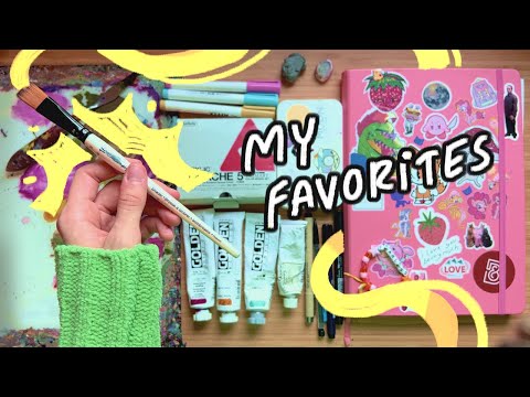 art supplies tour ✿ + sticker giveaway for 20k!!!