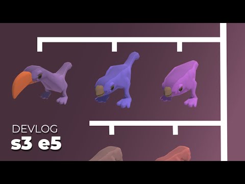 This new cladogram view is my new favorite feature (evolution sim devlog 3-5)