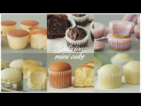 6가지 작고 귀엽고 맛있는 미니 케이크 모음.zip : 6 Delicious Mini Cake Recipe * 홈베이킹 영상 모음 Baking Video | Cooking tree