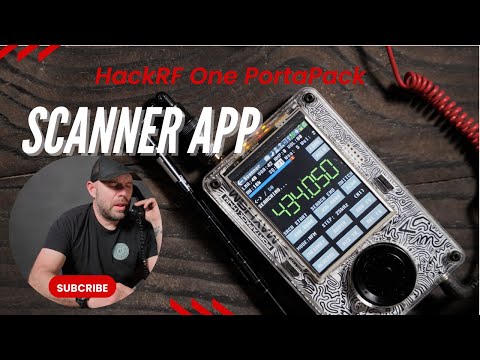 HackRF One PortaPack H4M Scanner App