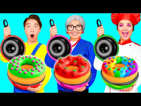 Thử thách nấu ăn giữa tôi và bà | Thủ Thuật Nhà Bếp Tuyệt Vời