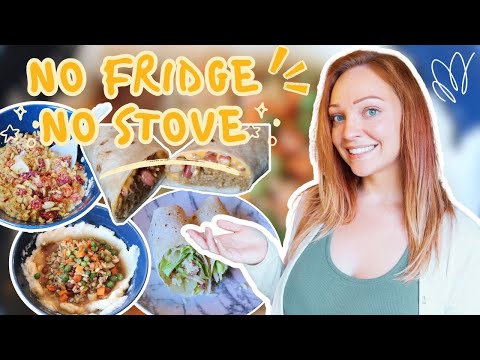 No Fridge! No Stove! No Kitchen! No Problem!