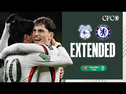 Cardiff City 1-3 Chelsea | HIGHLIGHTS - Extended | Carabao Cup 2025/26