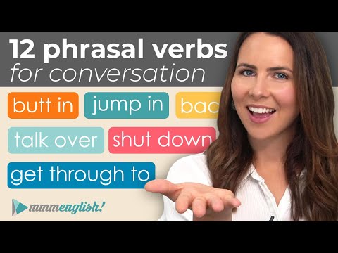 12 Important Phrasal Verbs for Everyday English Conversation