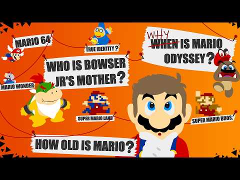 I spent 3 months of my life trying to make sense of the Super Mario timeline.