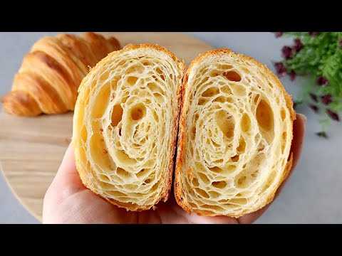 The perfect recipe for the perfect CROISSAN Everyone can do it. 🥐 🥐 🥐