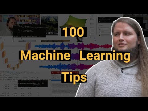 100 Machine Learning tips and TRICKs to celebrate Youtube Partner💥