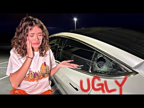 HATERS VANDALIZED MY CAR…
