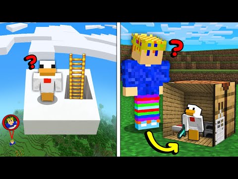 J'ai Utilisé des Bases Secrètes pour faire le Meilleur Manhunt de Minecraft..